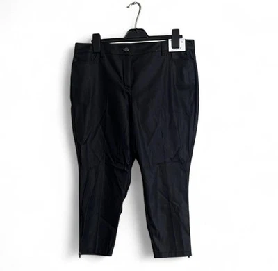 Pantalones NY&Co Talla 16 Verano Elastizados Calle 14 Cortos con Detalle de Cremallera Armario Grapa Foto 1 de 4