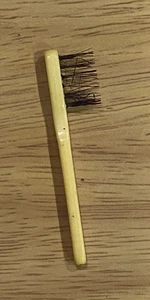 Antique Brush Natural Bristle White Handle For Typewriter? 2" - Picture 1 of 6