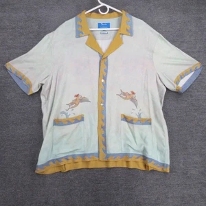 Camisa tómbolo para hombre 2XL 'Le Sirenuse' de Paolo Sandulli Viaje Playa Campamento Informal - Imagen 1 de 9