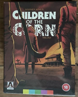 Children Of The Corn Trilogy Limited Edition 4K UHD+Blu-ray OOP Boxset NEW Foto 1 de 4