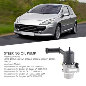 Steering Oil Pump 4007AG Strong Power Electric for Peugeot 307 Citroen C4 - Picture 1 of 15