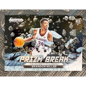 2023 Brandon Miller 1 of 1 Panini Prizm DP Alabama Charlotte #8 /1 Rookie Card - Picture 1 of 6