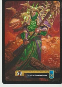 WoW World of Warcraft Dark Portal #3 Zenith Shadowforce "Grüne Karte" - Bild 1 von 2