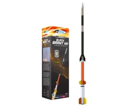 Estes Rockets Black Brant XII Flying Model Rocket Kit Skill Advanced EST9723 - Image 1 of 4