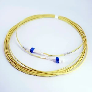 Glasfaser LWL Patchkabel 7m LC-LC Stecker yellow 9/125 OS2 Duplex Singlemode LSZ - Bild 1 von 2