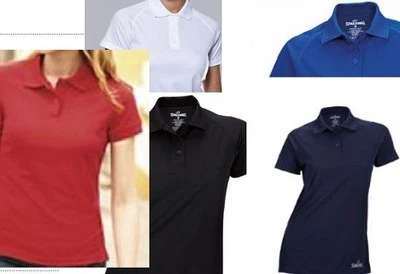 SPALDING Damen Funktionskleidung -Poloshirt- , Gr. S - XL, weiß, blau rot... NEU & edel!!