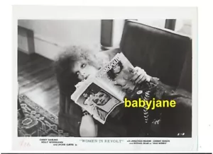 JACKIE CURTIS ORIGINAL 8X10 PHOTO 1971 ANDY WARHOL'S WOMEN IN REVOLT - Picture 1 of 1