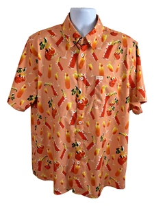 Dixxon Flannel Co Hemd Herren Gr. L The Hangover Orange Brunch Bloody Mary Mimosas - Bild 1 von 11