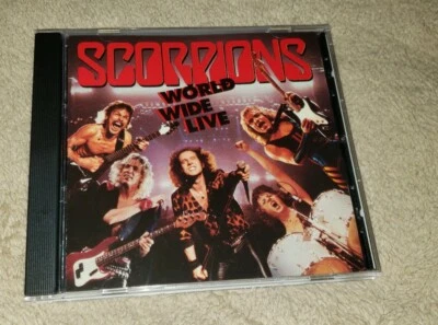 SCORPIONS  live cd WORLD WIDE LIVE mercury 314 534 788-2 — 第 1/4 张图片
