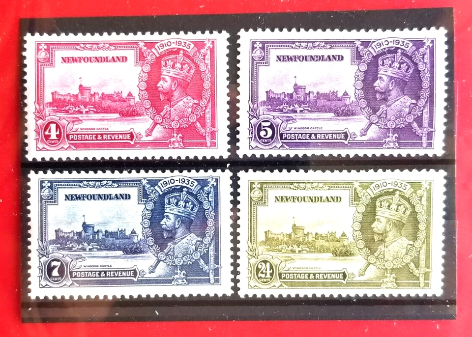 Canada Newfoundland #226-229 Silver Jubilee Issue MH - Image 1 of 1