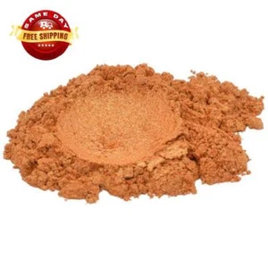 LOVELY LEO / ORANGE / YELLOW MICA COLORANT PIGMENT POWDER COSMETIC GRADE 2 OZ - Picture 1 of 12