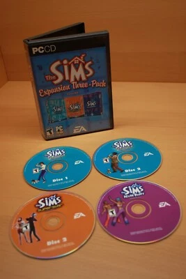 PCCD The Sims Expansion Three Pack Volume 1 (Missing Disc 1 of Superstar) - Image 1 of 4