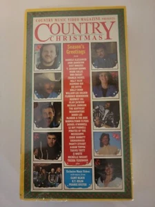 Country Christmas Videos VHS 1991 Sealed - Imagen 1 de 4