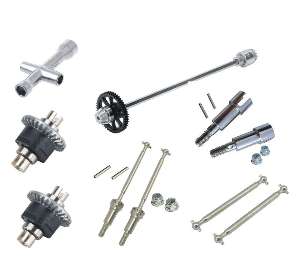 Komplett Umbau Set Metall Antrieb , XLH, Xinlehong 9130 9136 9137 9138, 1:16 OVP - Bild 1 von 4