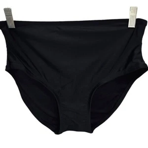 SPANX Assets Jet Black Full Coverage Tummy Taming Power Swim Brief XL style 1530 - Picture 1 of 4