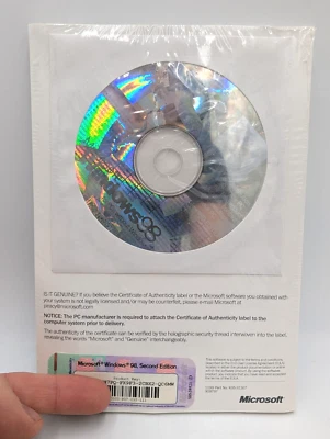 Microsoft Windows 98 New Sealed CD & Diskette w/ COA & Product Key NEW - Image 1 of 4