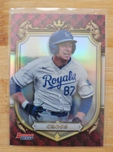 2022 Bowman's Best Prospective Royalty #PR-7 Gavin Cross - Kansas City Royals - Picture 1 of 2