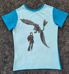 DRAGONS T-Shirt Gr. 134 / 140 Shirt Wendeshirt Shirt *Ohnezahn* Drachen wieNEU - Bild 1 von 24