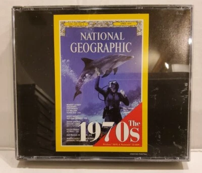 National Geographic Interactive CD-ROM, The 1970s, Broderbund, Pre-owned - Image 1 of 4