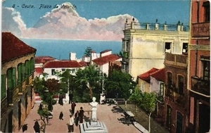 Ceuta alte AK alter Velarde Platz (357) - Bild 1 von 2