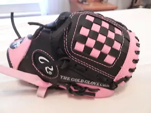 Guante de béisbol Rawlings PL90PB 9 pulgadas diseño de rendimiento, rosa y negro mano izquierda - Imagen 1 de 5