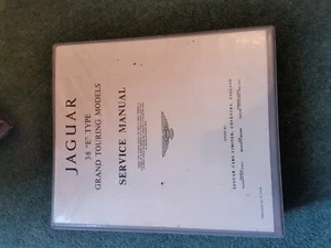 Jaguar 3.8 "E" Type grand touring models service manual - Picture 1 of 2
