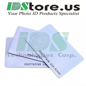 Tarjetas de proximidad compatibles con ISO HID 1386 LGGGMN 125 khz programadas de 26 bits - Paquete de 50 - Imagen 1 de 3