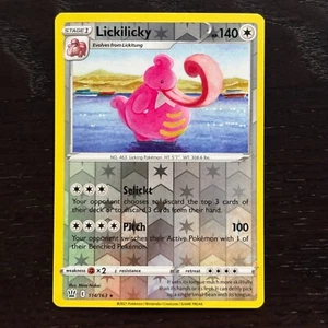 Lickilicky 114/163 Pokemon Battle Styles Sword & Shield Reverse Holo Rare NM - Picture 1 of 2