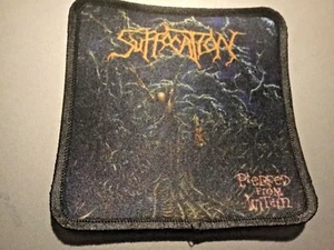 Suffocation Pierced from Within Sublimated Patch 3”x3” Album Cover Rock Metal - Picture 1 of 1