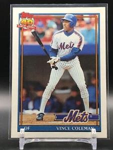 1991 Topps Traded #23T Vince Coleman - Picture 1 of 2