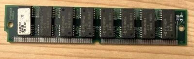 Vintage Hyundai Electronics 4 MB 72-pin SIMM RAM Memory Module - 70ns  - Image 1 of 2