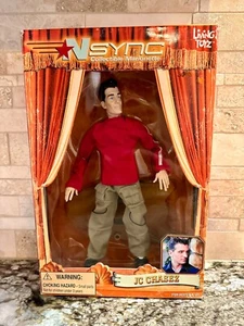 NSYNC Collectible Marionette JC Chasez Doll 2000 Living Toyz New in Box! NRFB! - Picture 1 of 10