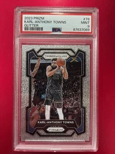 2023-24 Panini Prizm KARL-ANTHONY TOWNS Ultra-Rare Glitter Prizm SSP Case Hit 🔥 - Picture 1 of 5