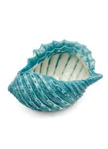 BASSANO COUPE COQUILLE CÉRAMIQUE 20 CM D'ITALIE NEUVE ! - Photo 1 sur 3
