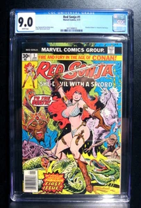 COMICS: Marvel: Red Sonja #1 (vol 1, 1977), 1st solo series in title - CGC 9.0 - Picture 1 of 2