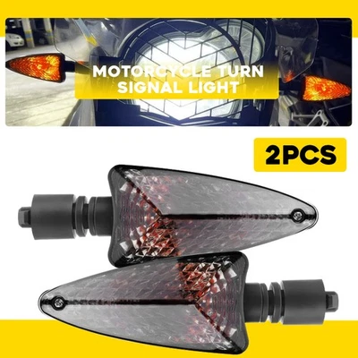 2X Luz de señal de giro ámbar para BMW K1200R K1200S 2005 2006 2007 2008 EXCELENTE Foto 1 de 4