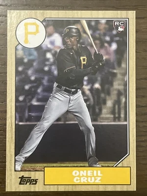 2022 Topps Archives #211 Oneil Cruz RC Pittsburgh Pirates - Image 1 of 2