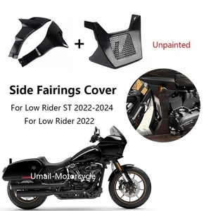 For Harley Softail Low Rider ST 2022-2024 Side Fairing Spoilers Chin Cover Kit - Picture 1 of 8