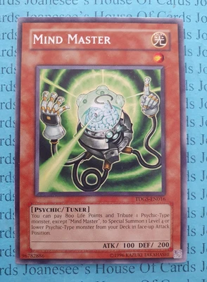 TDGS-EN016 Mind Master Rare Yu-Gi-Oh Card English Unl - Image 1 of 4
