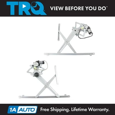 TRQ Front Window Regulator with Motor Assembly Pair for Toyota Sienna Van New - Image 1 of 3