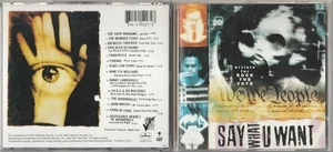 ARTISTS FOR ROCK THE VOTE / SAY WHAT U WANT / CD ALBUM (1992) - USA Import - Picture 1 of 2