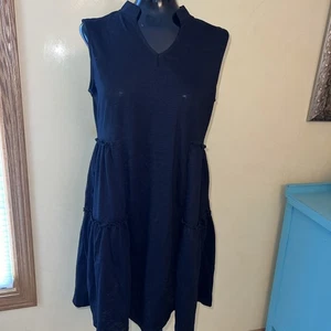 Vestido de baño para mujer talla S negro mezcla de algodón - Imagen 1 de 3