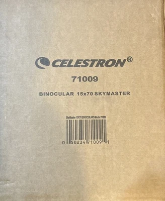 Celestron SkyMaster 15x70mm Binocular - Black Brand New Unopened - Image 1 of 2