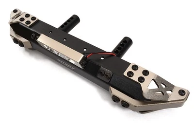 Realistic Front Alloy Bumper w/ LED for Axial SCX6 JLU Wrangler 250002 - Image 1 of 3