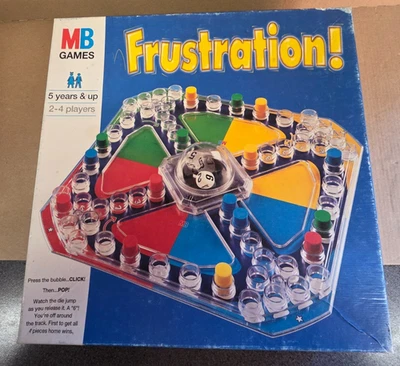 Vintage MB GAMES Frustration! 1996 Edition Board Game complete and Boxed - Image 1 of 4
