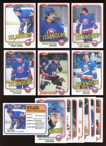 1981 Topps NEW YORK ISLANDERS 14 Card Hockey Team Set ~ NM-MT ~ BOSSY TROTTIER ~ - Picture 1 of 2