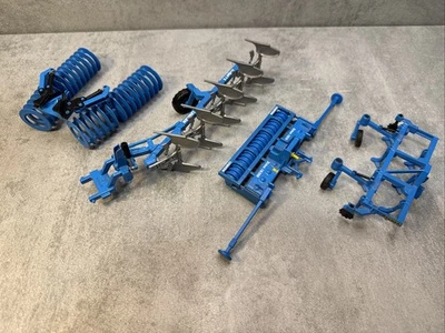 Siku Farmer 1:32 Lemken Kreiselegge | Frontpacker | Volldrehpflug | Frontgrubber - Bild 1 von 4