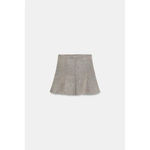 ZARA KNIT MINI SKIRT - Picture 1 of 6