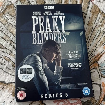 Peaky Blinders Series 5 DVD Box Set with Exclusive Beer Mats - Image 1 of 4