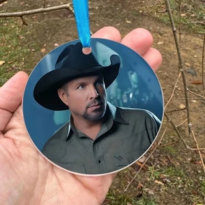 Garth Brooks Christmas Ornament - Celebrity Ornament Gifts for Fans - Picture 1 of 5